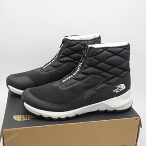 NEW The North Face Women's 11 Thermoball Progressive Zip WP Boots Black White
